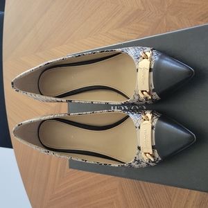 Coach Snakeskin pumps